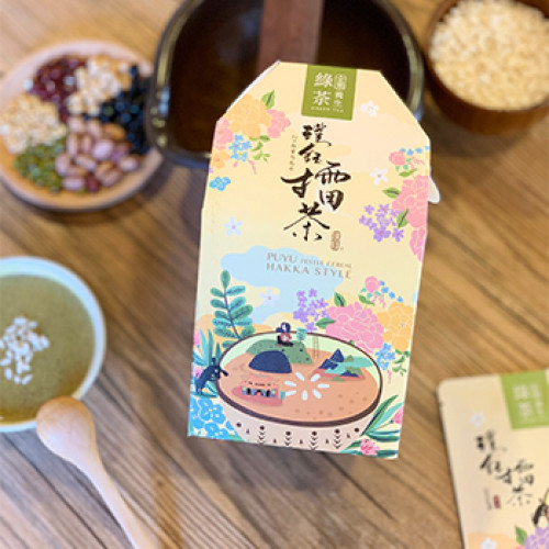 養生綠茶擂茶隨身包禮盒Green Tea Flavor